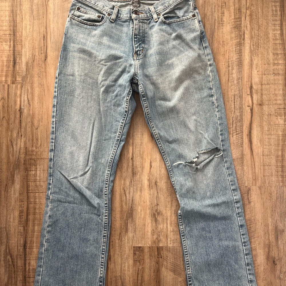 Vintage light wash jeans